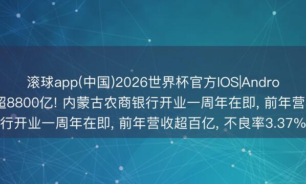 滚球app(中国)2026世界杯官方IOS|Android手机app下载 总钞票超8800亿! 内蒙古农商银行开业一周年在即， 前年营收超百亿， 不良率3.37%