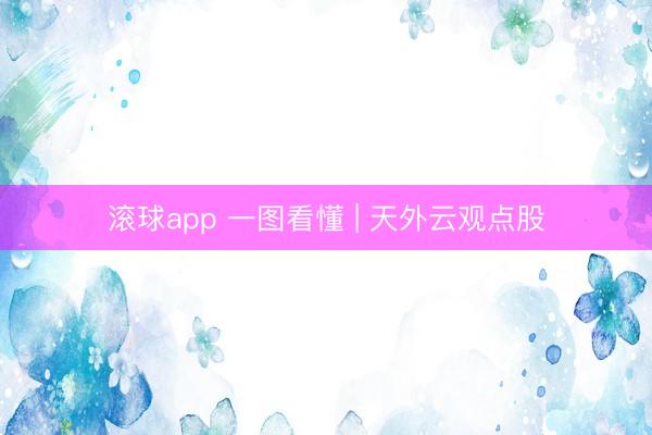 滚球app 一图看懂 | 天外云观点股