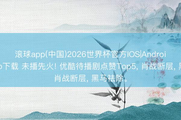 滚球app(中国)2026世界杯官方IOS|Android手机app下载 未播先火! 优酷待播剧点赞Top5， 肖战断层， 黑马祛除。