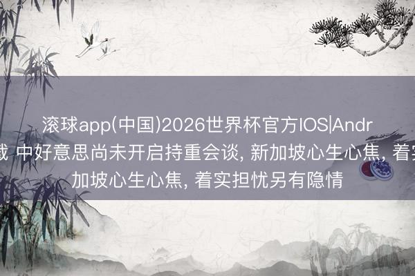 滚球app(中国)2026世界杯官方IOS|Android手机app下载 中好意思尚未开启持重会谈， 新加坡心生心焦， 着实担忧另有隐情