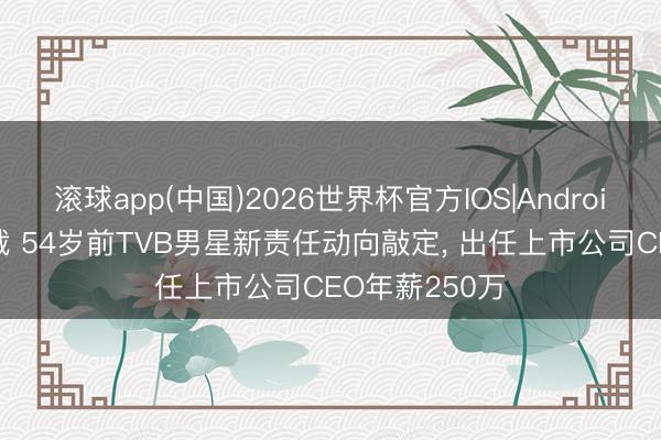 滚球app(中国)2026世界杯官方IOS|Android手机app下载 54岁前TVB男星新责任动向敲定， 出任上市公司CEO年薪250万