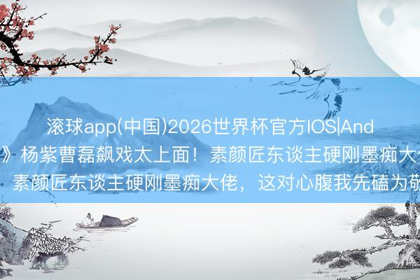 滚球app(中国)2026世界杯官方IOS|Android手机app下载 《家业》杨紫曹磊飙戏太上面!素颜匠东谈主硬刚墨痴大佬,这对心腹我先磕为敬