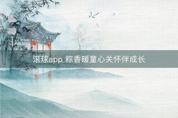 滚球app 粽香暖童心关怀伴成长
